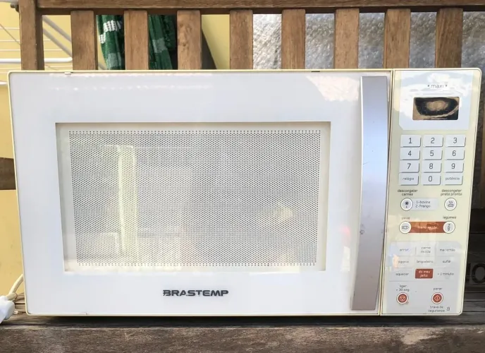 Microondas Brastemp (usado, perfeito estado)