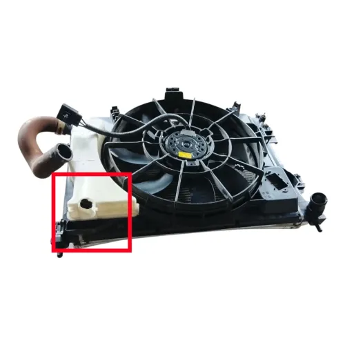 Radiador c/detalhe Hyundai HB20 2020 2021