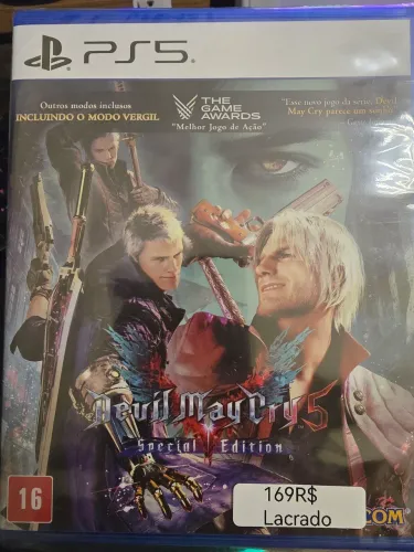 Devil may cry 5 Special Edition NOVO PS5