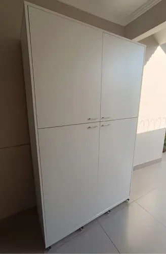 Armário Despensa MDF 18mm Novo 1.20m x 50cm x 2.00m Alt - Entrego Montado 