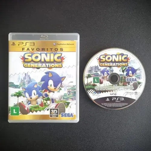 Sonic Generation Ps3 Edição Favoritos 