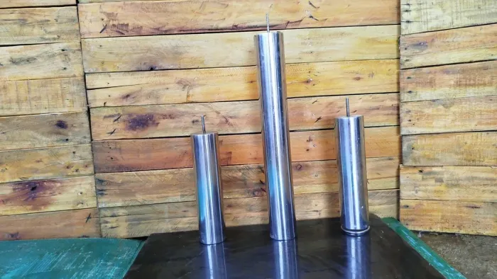 Pés de Inox - Diversos Tamanhos<br>