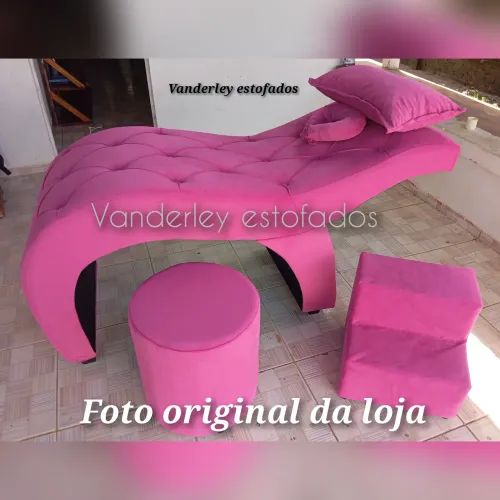 Maca + escada + puf+ 2 travesseiro 