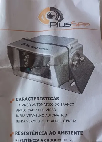 Câmera de Segurança PlusSee com Infravermelho