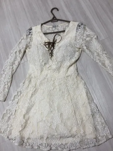 Vestido em renda - Veste 38/40