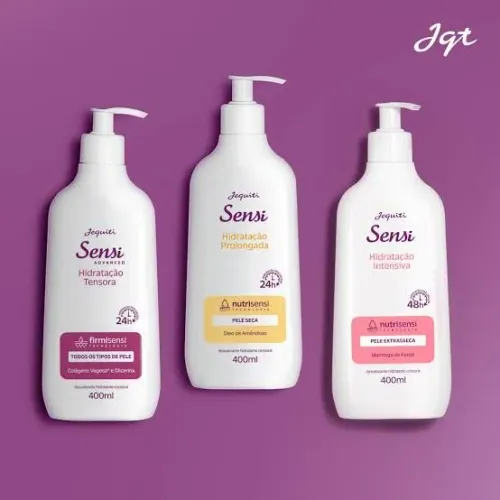 Hidratante Corporal Jequiti SENSI 400ml ( Diversos )