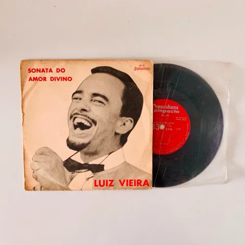 Raro Disco Luiz Vieira - Anos 60 Copacabana Vinil LP Música Colecionador Cantor