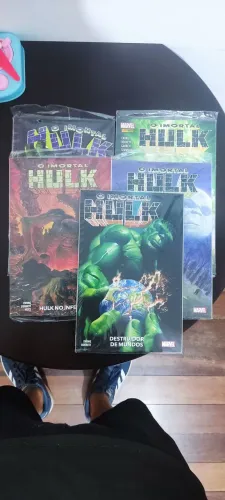 Coleção HQ O Imortal Hulk vol 1-5