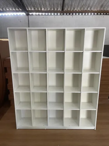Móveis pra loja colmeia Estante Organizadora Modular Branca