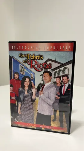 DVD da novela mexicana Que Pobres Tão Ricos