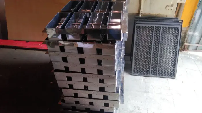 Forma para pão de forma em inox 