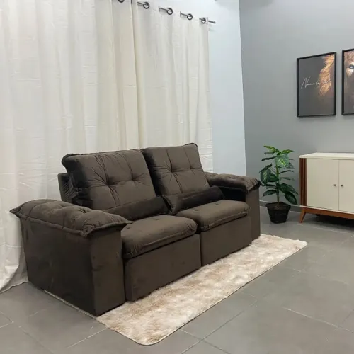 Sofa Retrátil e reclinável Arsenal 2M - ENTREGA HOJE !!!