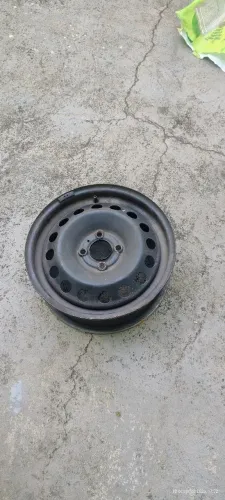 Roda de ferro 4x100 Aro 15" para carro 4 furos 