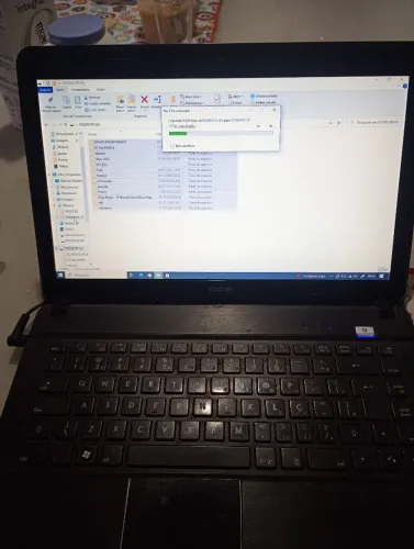 Notebook funcionando perfeitamente