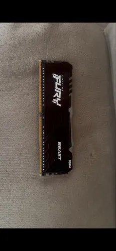 Memória Kingston Fury Beast Black, 32GB, 3200MHz, DDR4