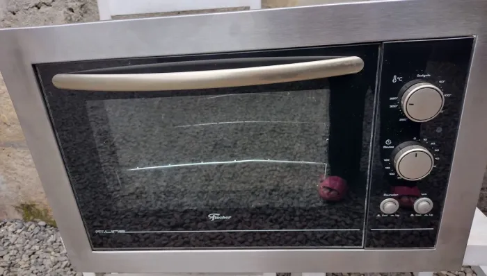 Vendo forno elétrico Fischer de embutir funcionando tudo certinho