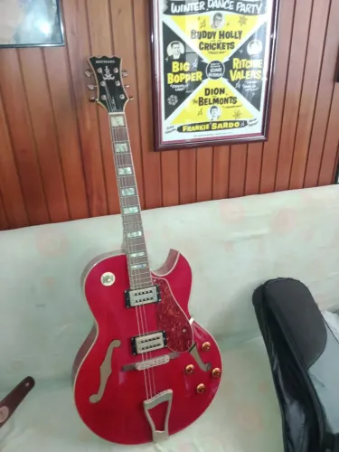 Guitarra Michael semi acústica