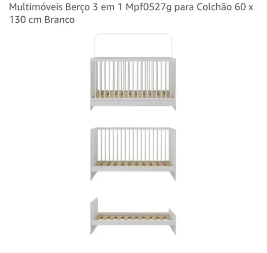 Berço 3 em 1