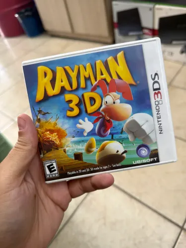 Rayman 3D - Mídia Física. - Nintendo 3DS