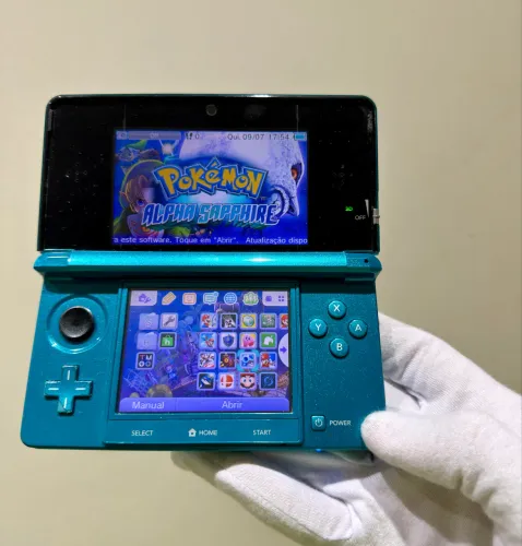 Nintendo 3ds Desbloqueado Com Vários Jogos Mario, Zelda, Pokémon- Envio Olx Pay