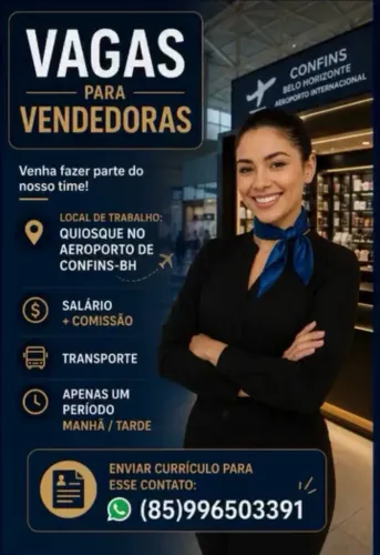 Vagas para mulheres