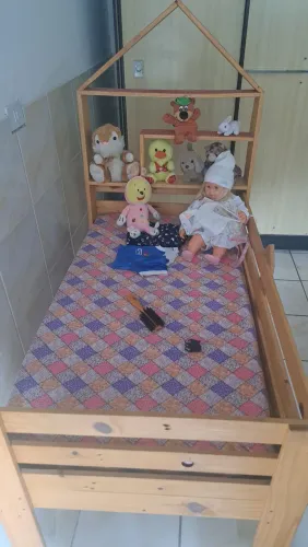 Cama infantil de pallet