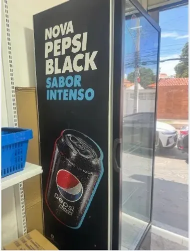 Refrigerador Pepsi vertical Metalfrio 220v 390L