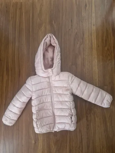Jaqueta Puffer Rosa Infantil 