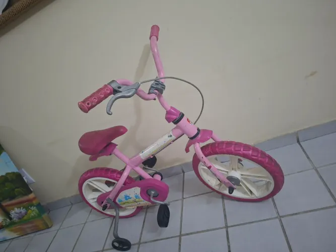 Bicicleta aro 14 semi nova