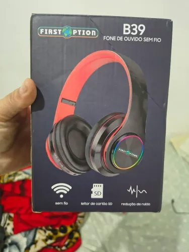 Fone de ouvido sem fio bluetooth