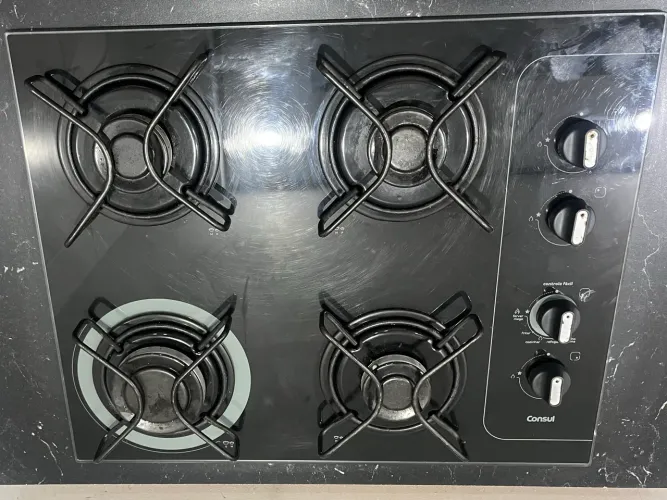 Fogão cooktop 4 bocas - Cônsul