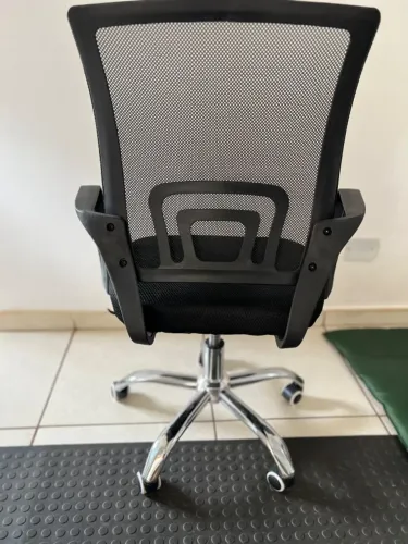 VENDO 2 Cadeiras de Escritório Diretor Giratória Preta