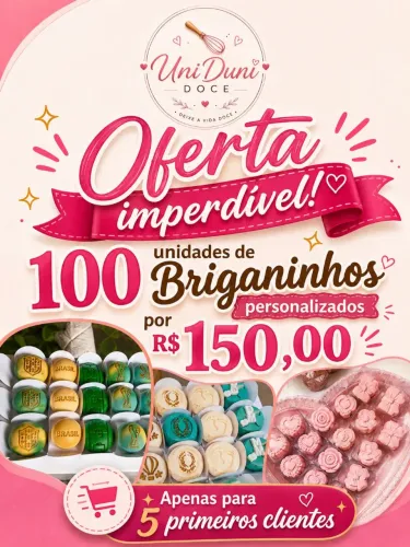 Promoção de Brigadeiro Personalizado 