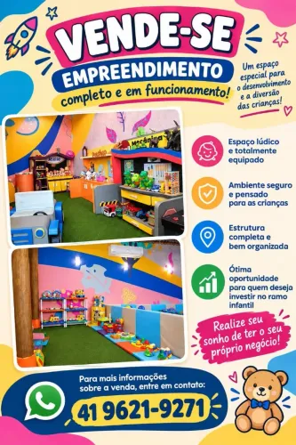 Vendo espaço infantil.