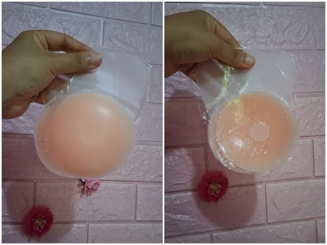 Sutiã adesivo push up de silicone M-G