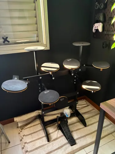 Bateria Praticável Vamper de Estudo + Pedal Mapex