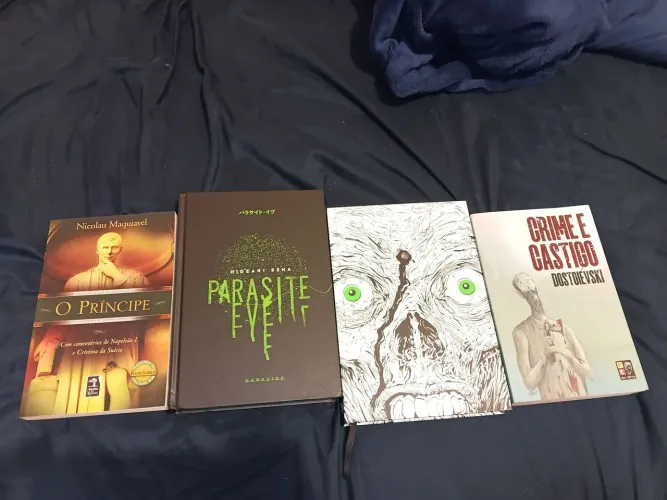 O príncipe + crime e castigo+ madrugada dos mortos + parasite eve