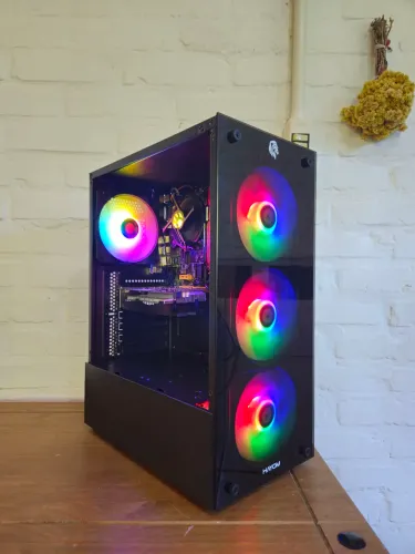 PC GAMER PRA VENCER A CRISE! i5 3470 + RX 550 4GB