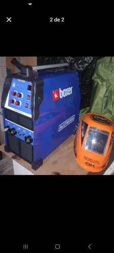 Maquina de solda tig alutig 200 boxer 