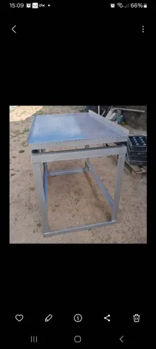 Mesa vibratória para pré-moldados nova