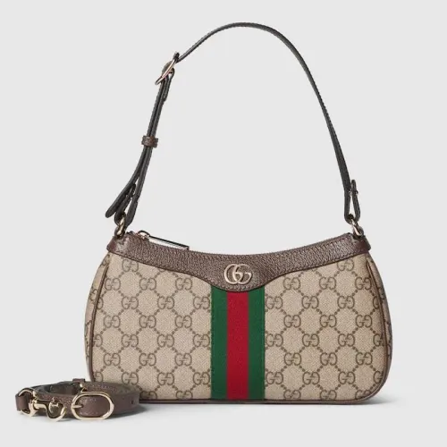 Bolsa de Ombro Gucci Ophidia Tamanho Pequeno