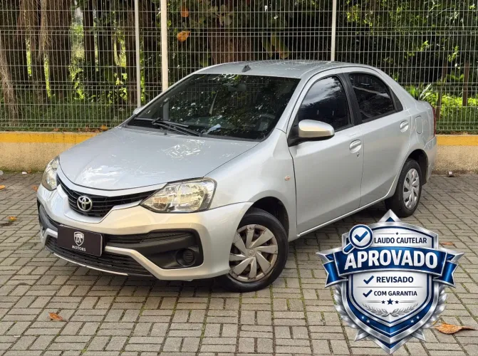 Toyota Etios XS Sedan 1.5 Flex 16V 4P Mec. 2018