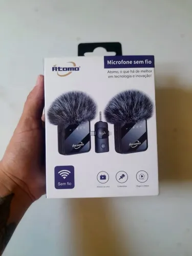 Microfone Sem Fio Átomo