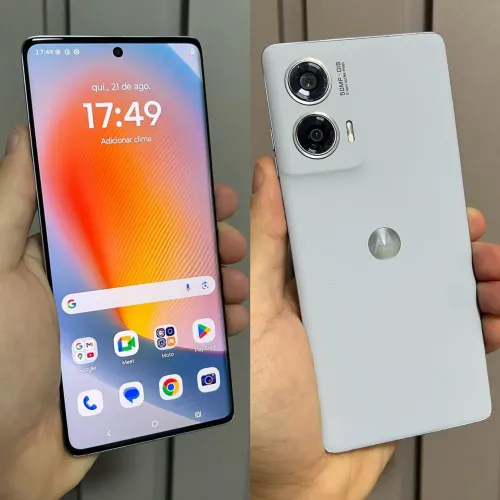 EDGE 50 FUSION 256GB 16GB DE MEMÓRIA RAM! COM NOTA FISCAL