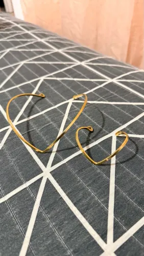 Gargantilha/choker + bracelete 
