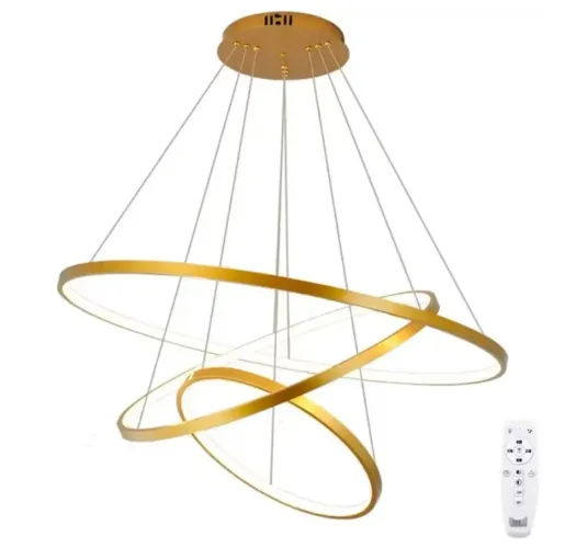 Vendo Lustre com controle e 3 tons de Luz, Novo na caixa sem uso!