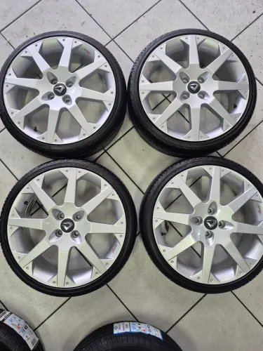 Jogo de rodas aro 18x6 Astra ss com pneus semi novo