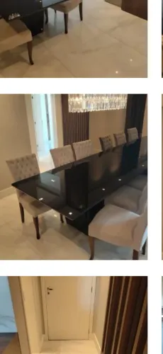Vendo mesa de jantar usada e cadeiras para restauração