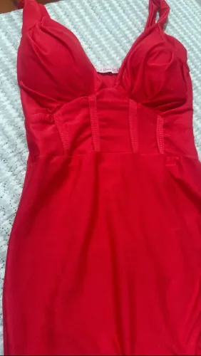 Vestido vermelho da black Diamond usado apenas 1 vez perfeito estado