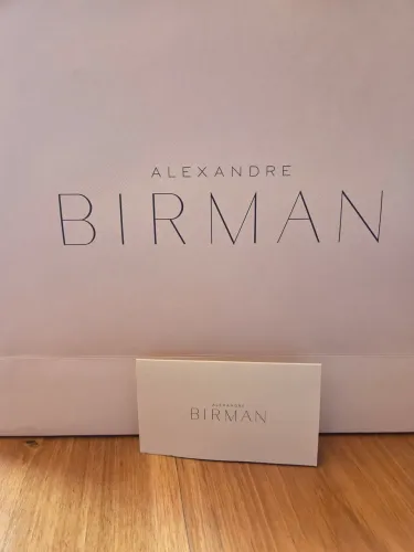 Sacola de papel Alexandre Birman 